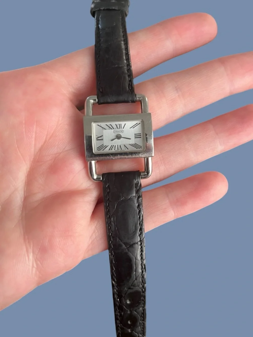 Coach Bridle Roman Numerals Vintage Watch with Brand New Battery